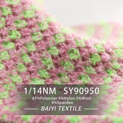 Anti Pilling Warm Recycled Wool For Knitting 1/14NM Multi Function