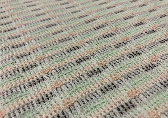 Recycled Anti Pilling Dyeing Linen Yarn , 1/24NM Multipurpose Ribbon Tape Yarn