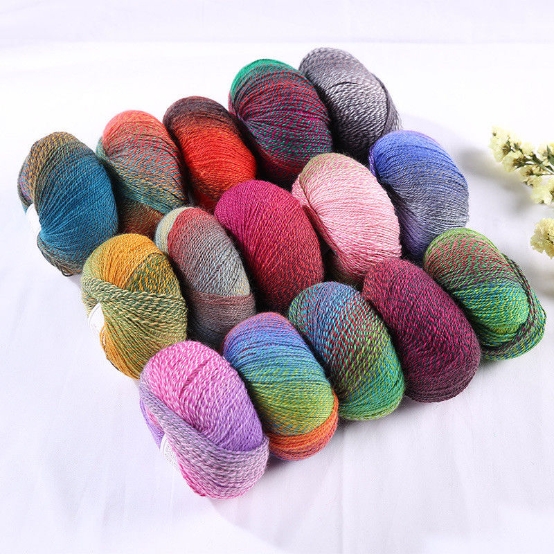 Breathable Alpaca Cotton Blend Yarn Multi Scene Acidproof Durable